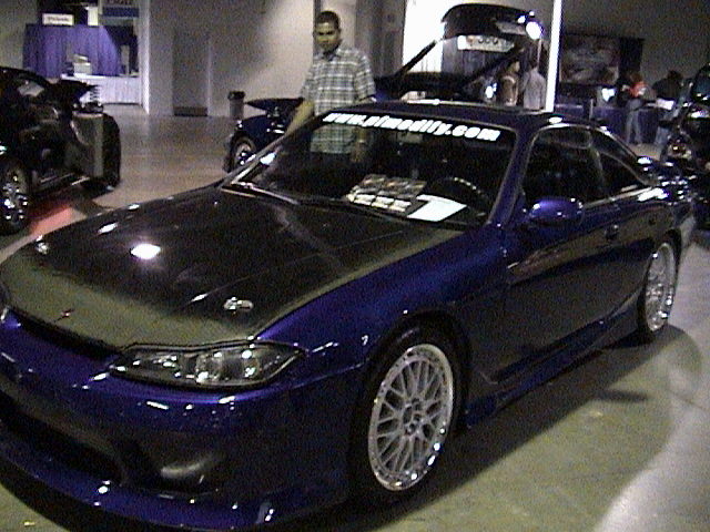 240SX S14 with S15 body conversion — full side profile