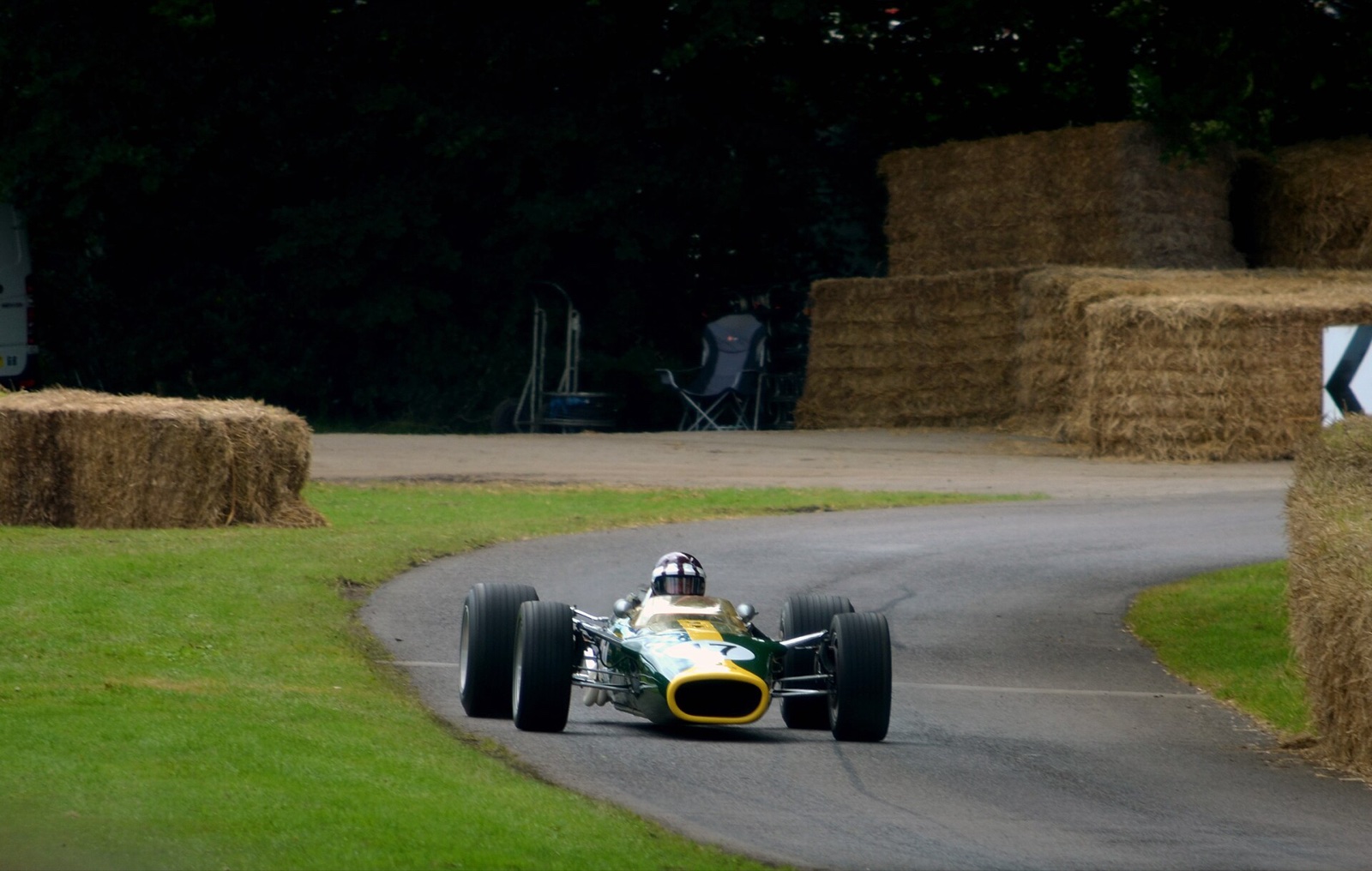 Lotus 49 with the Cosworth DFV — the engine as stressed structural member