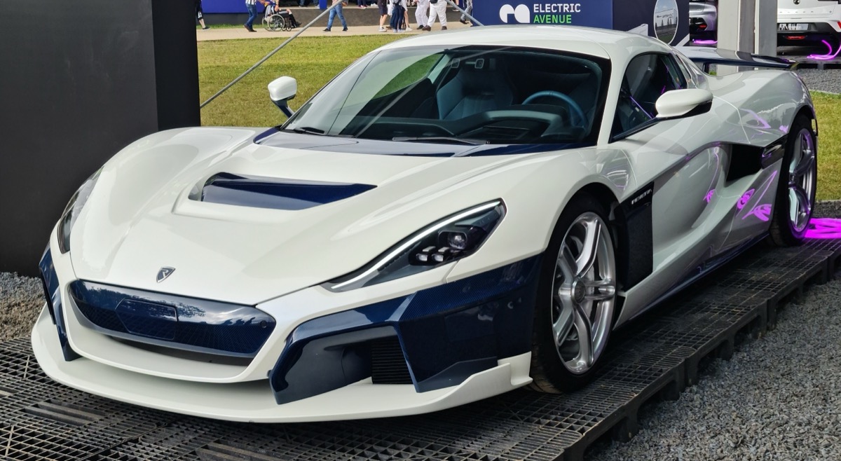 Rimac Nevera — 1,914hp, four independent electric motors, 2,150kg of controlled force